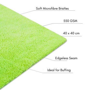 550 GSM Microfibre Buffing Cloth Detailing Corporation.