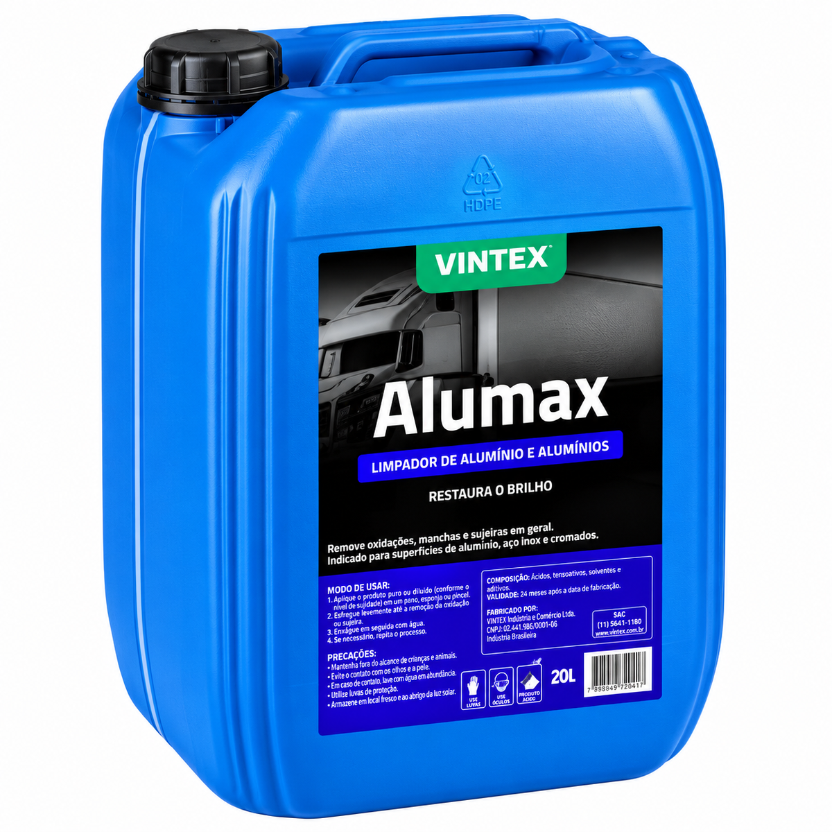 Vonixx Alumax Acidic Descaler: 20L