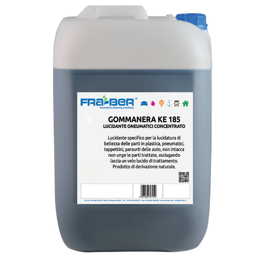 Gommanera KE 185 by Fra-ber -Ttyre dressing Fra-Ber Exterior Detailer South Africa.
