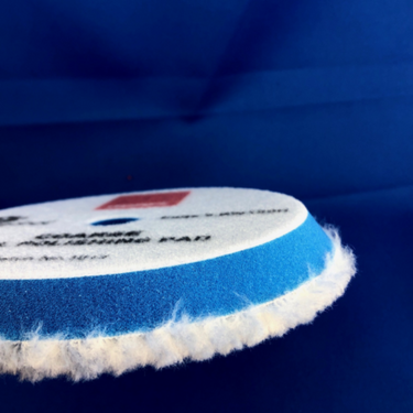 Blue Wool Polishing Pad Coarse- 130/145 mm - Rupes Detailer SA.