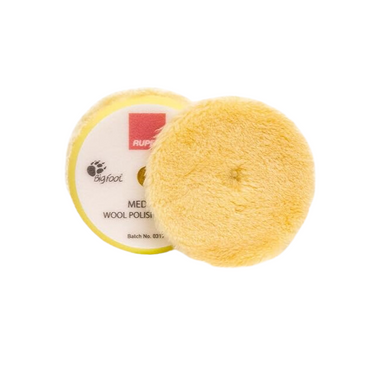 Yellow Wool Medium Polishing Pad- Rupes RUPES Polishing Pad Detailer South Africa.