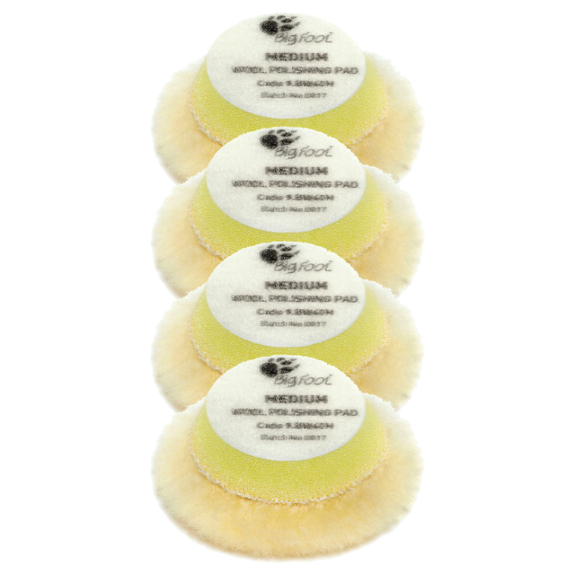 Yellow Wool Medium Polishing Pad- Rupes RUPES Polishing Pad Detailer South Africa.