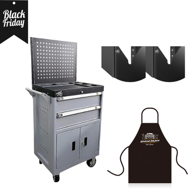 Mobile Tool Cart + FREE Holders & Apron