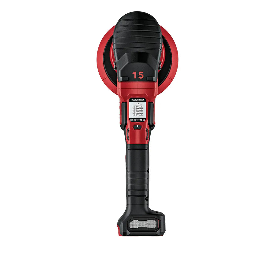 Flex Cordless Random Orbital Polisher Set XFE 15 150 18.0-EC/5.0