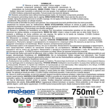 Gommalux: Tyre Polish (Liquid)- Fra-Ber Fra-Ber Tyre Polish Detailer South Africa.