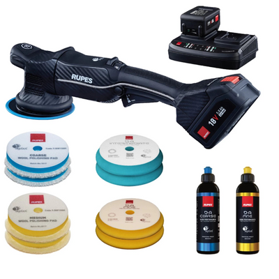 Rupes HLR15 BigFoot iBrid Polisher 15mm - Basic Kit