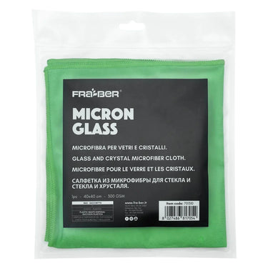 Micron Glass: Windows & Glass Microfibre Cloth- Fra-Ber