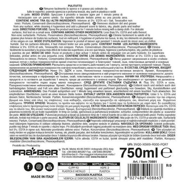 Pulitutto - Car Interior Cleaner & Degreaser- Fra-Ber Fra-Ber simple Detailer South Africa.