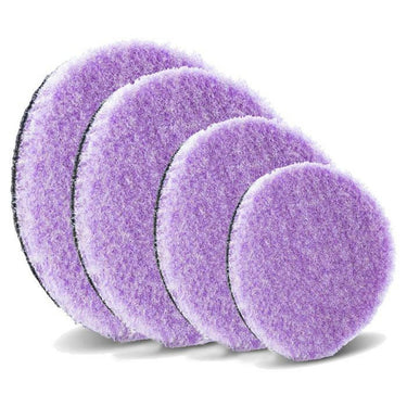 Lake Country -  Purple Foamed Knitted Wool Pads - Cutting/Polishing Low Profile Lake Country Polishing Pad | Detailer South Africa.