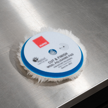 Rotary Cut & Finish Wool Pad: 180mm- Rupes Detailer SA.