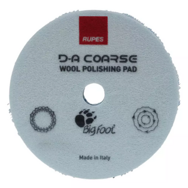 DA Coarse: Wool Polishing Pad- Rupes Rupes Polishing Pad Detailer South Africa.