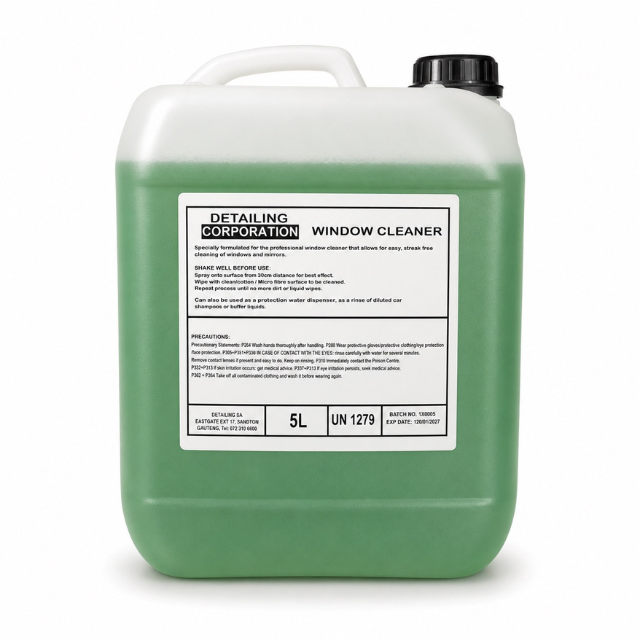 Glass Cleaner: Ammonia-Free